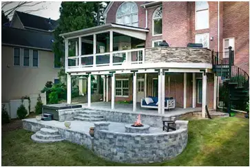 Outdoor makeover: Hardscape-Services-Modular-Concrete-Block-Retaining-Wall