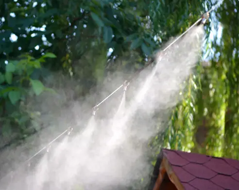 Outdoor makeover: Mist-Irrigation-System