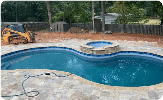 Outdoor makeover: Pool-Installation-Freeform-Pools