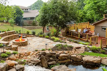 Outdoor makeover: Atlanta-Hardscaping