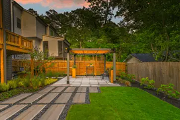 Outdoor makeover: Brookhaven-Landscape-Design-Hardscaping