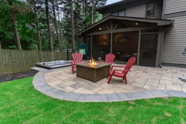 Outdoor makeover: Brookhaven-Landscape-Design-Landscape-Design-Implementation