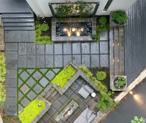 Outdoor makeover: Buckhead-Yard-Drainage-Location