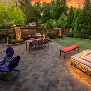 Outdoor makeover: Landscape-Atlanta-Fire-Pit