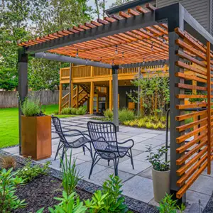 Outdoor makeover: Landscape-Services-In-Woodstock-Pergolas