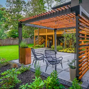 Outdoor makeover: Sandy-Springs-Landscape-Design-Pergolas