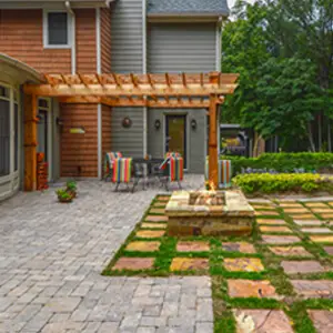 Outdoor makeover: Sandy-Springs-Landscape-Design-Walkways-Driveways