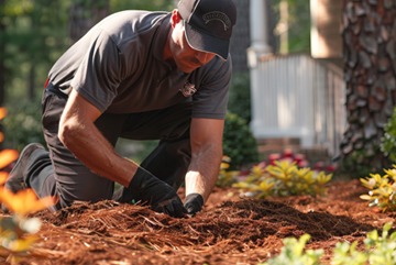 Outdoor Makeover: Annual_Mulching_And_Pine_Straw_Application