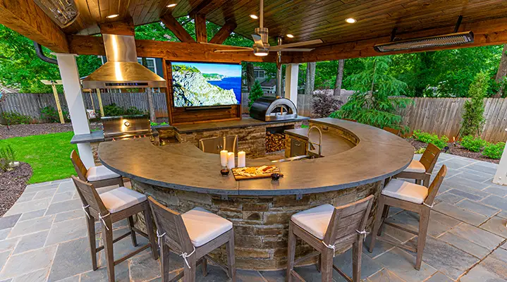 Outdoor kitchen plans best sale