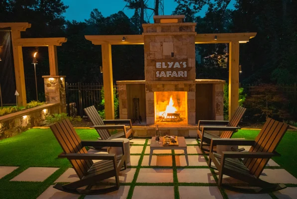 Outdoor Makeover: Backyard_Fire_Place_Design_Ideas