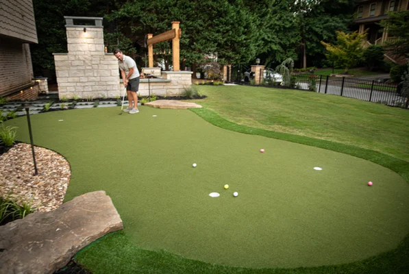 Outdoor Makeover: Golf_Court_Installation_Design