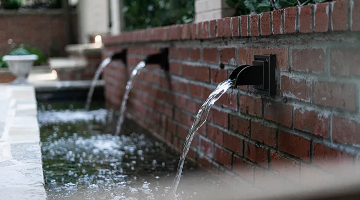 Outdoor Makeover:  Outdoor Water Feature Ideas