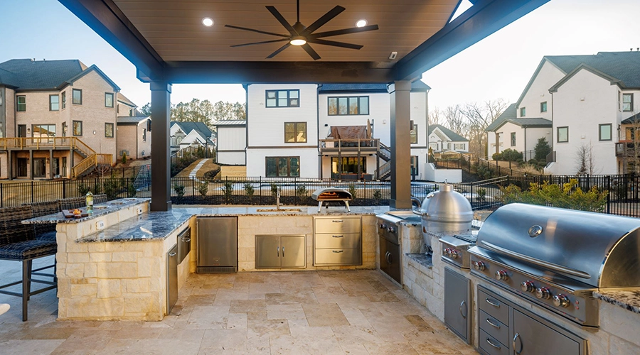 Custom Outdoor Kitchen Design