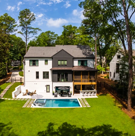 Spacious Pool Area Featuring