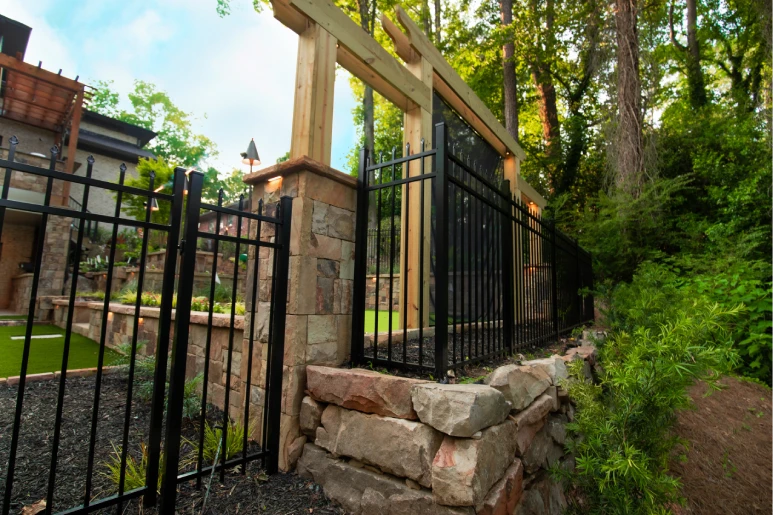 Wooden Fence Installation