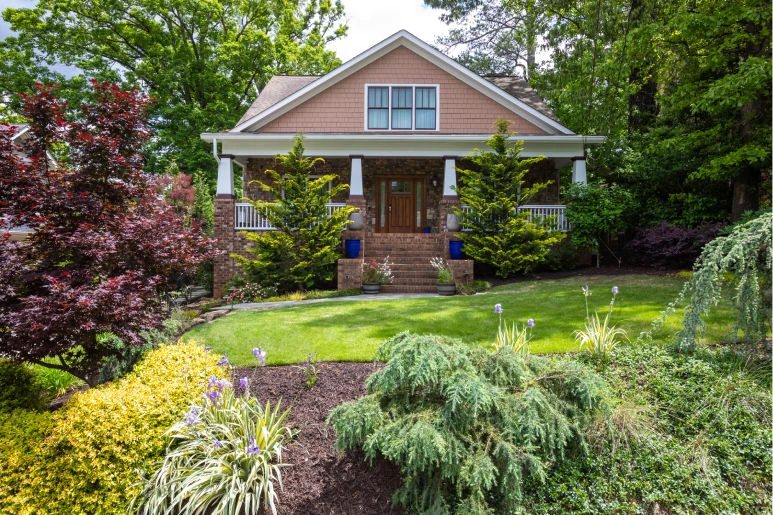 backyard landscape Atlanta