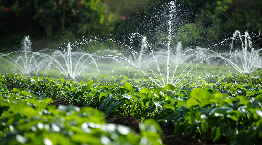 irrigation sprinkler system installation