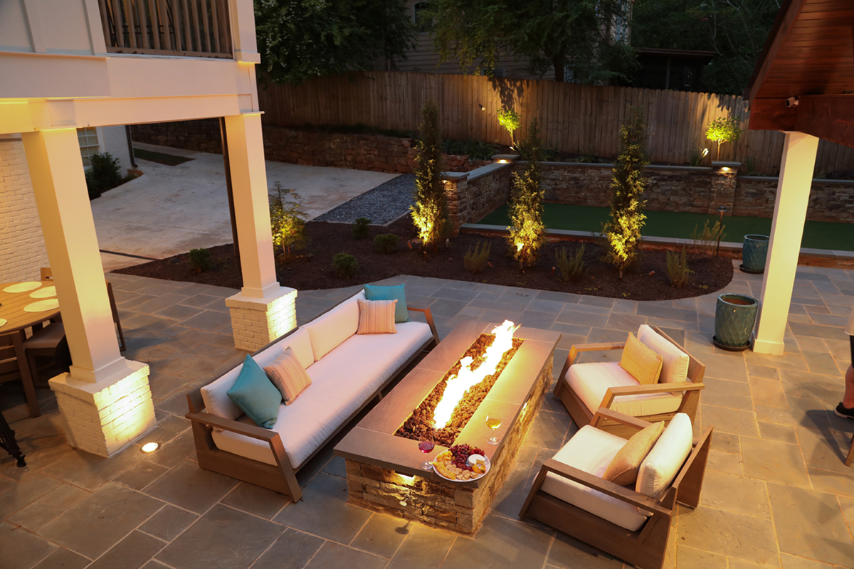 Outdoor Fire Features Focal Point