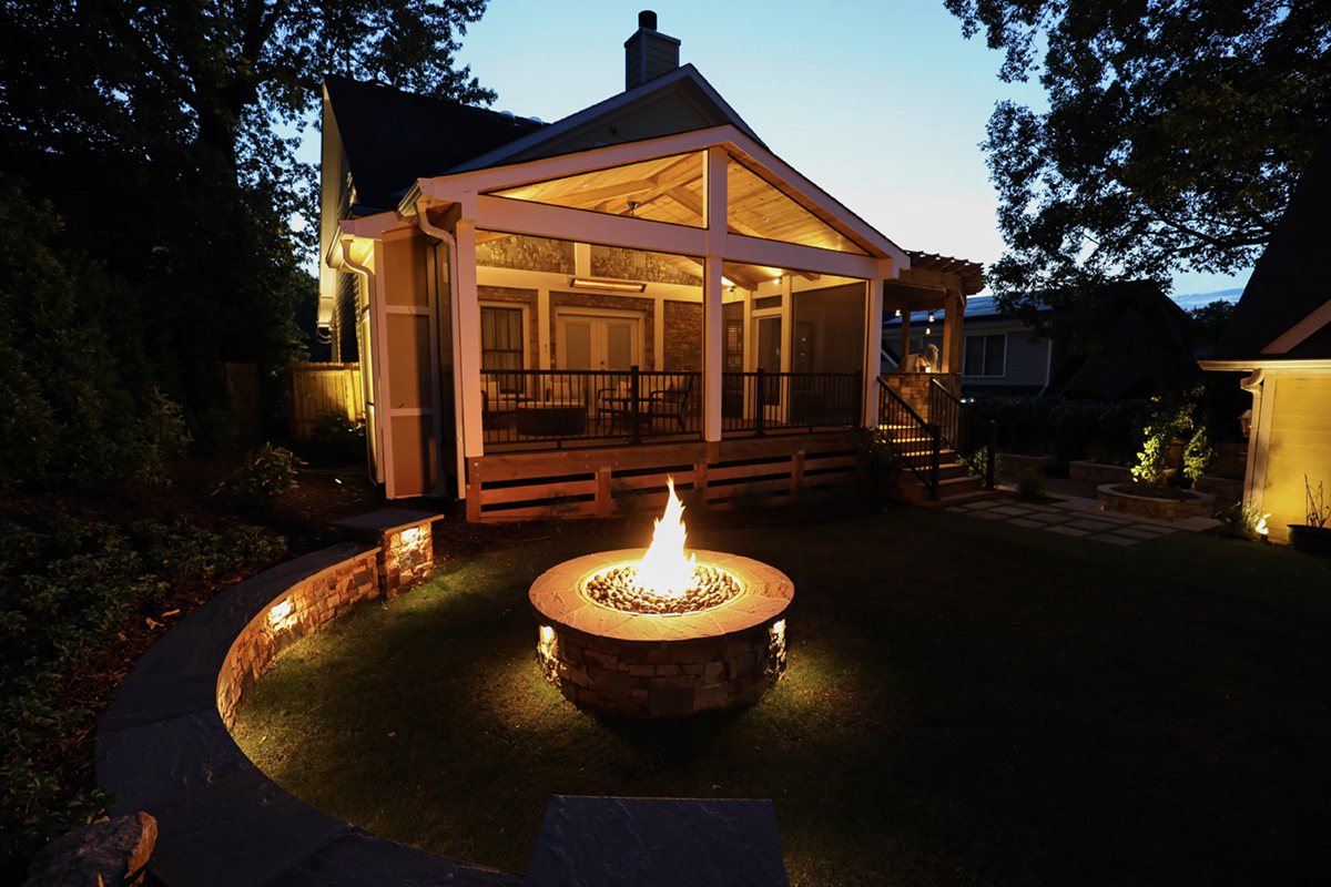 Cozy Gathering Spots for Atlanta Families Round Firepit